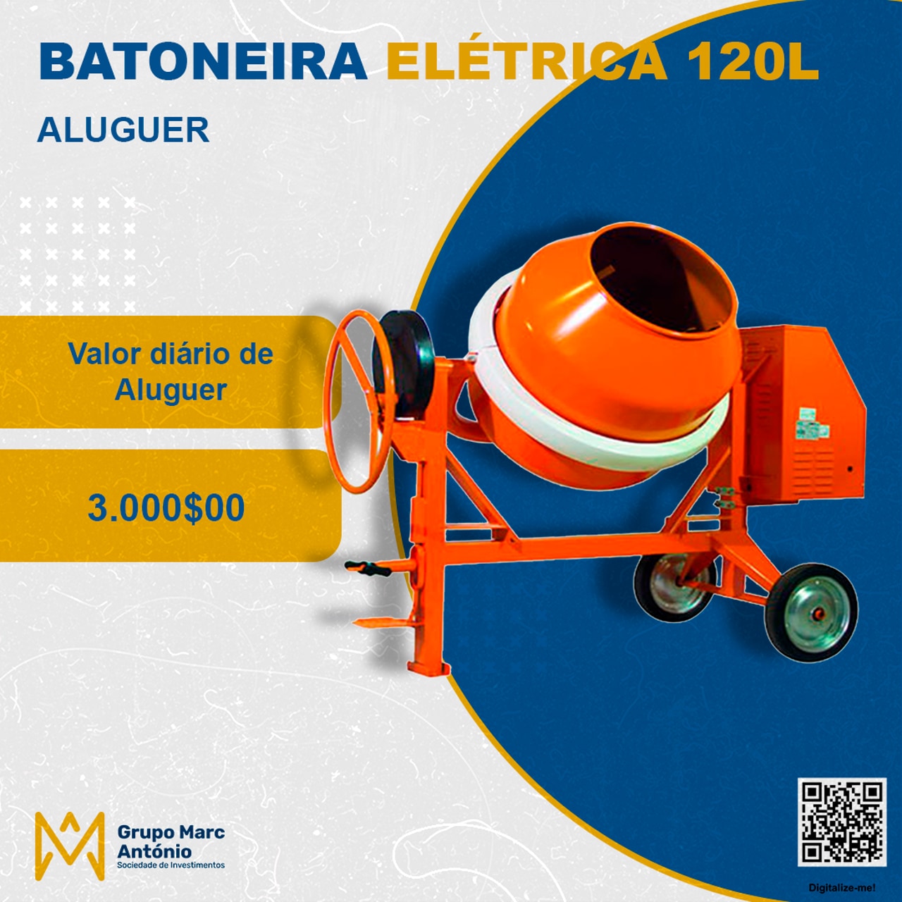 Batoneira Elétrica 120L
